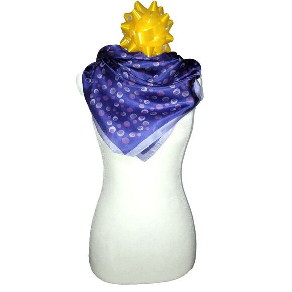 New Genuine 100% Mulberry Silk Scarf 38"x38" Large Square Shawl Wrap SADA0013 - Picture 3 of 6